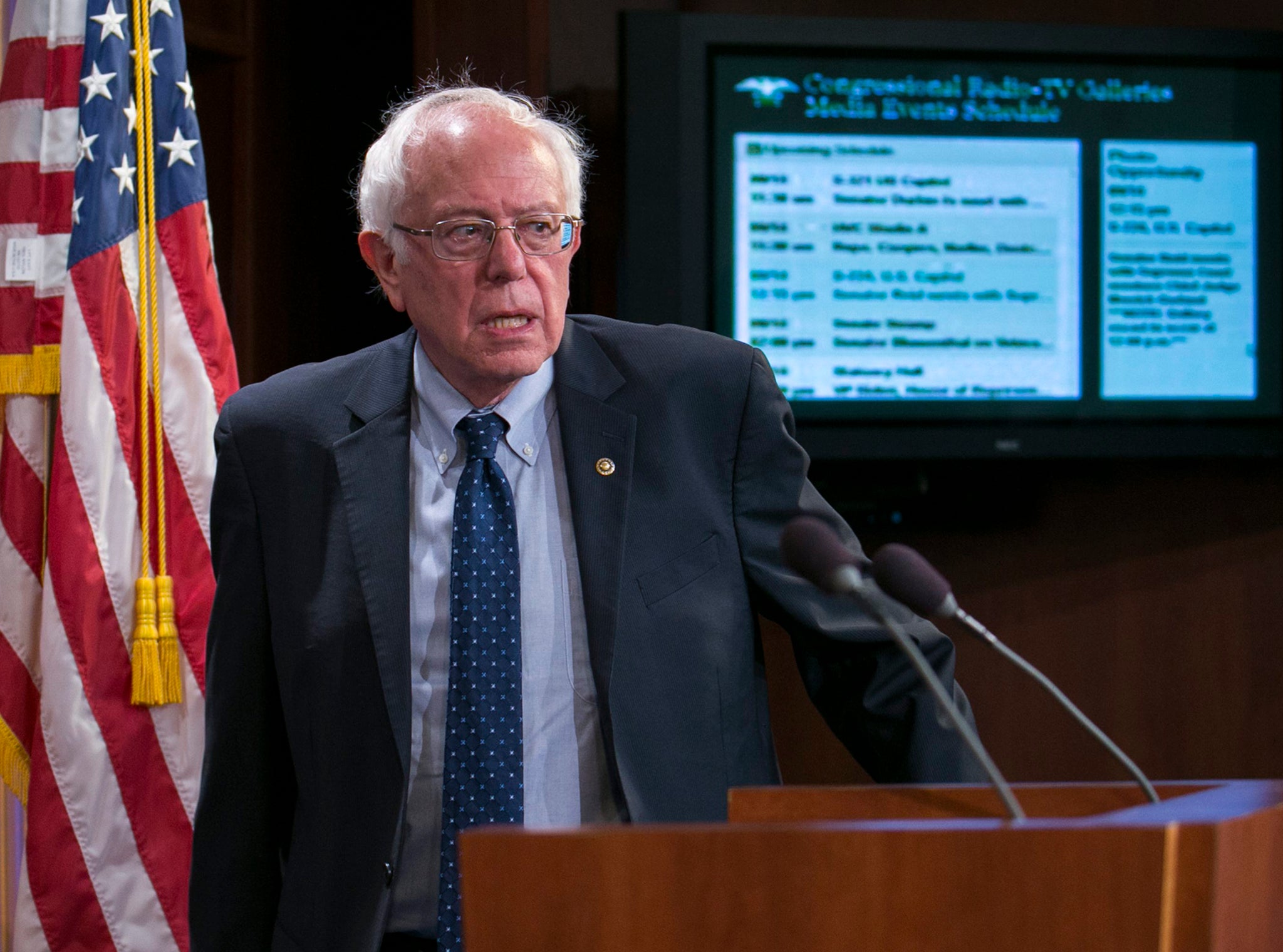 Bernie Sanders, US Senator for Vermont and former Democratic Presidential candidate