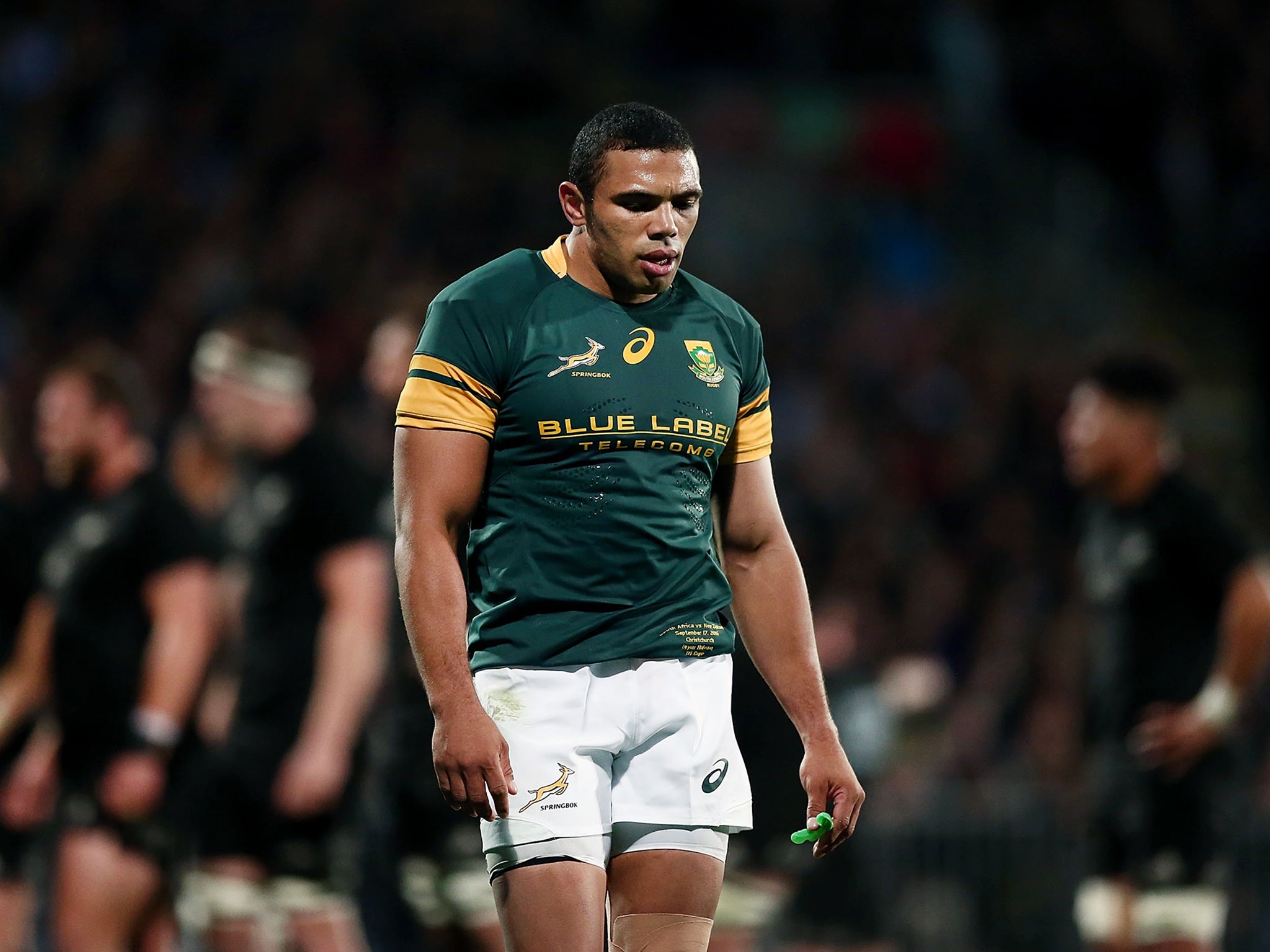 Habana could not prevent his side's thumping defeat