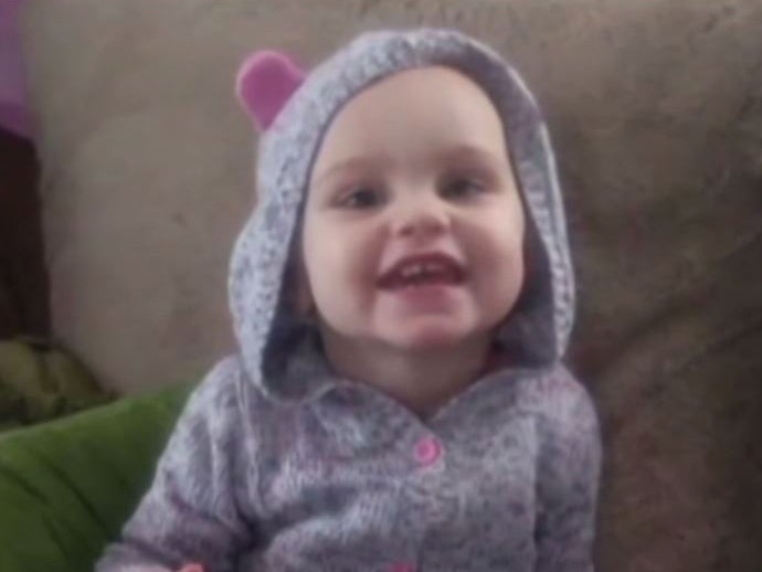 Maddox Lawrence, the 21-month-old who was beaten to death with her father
