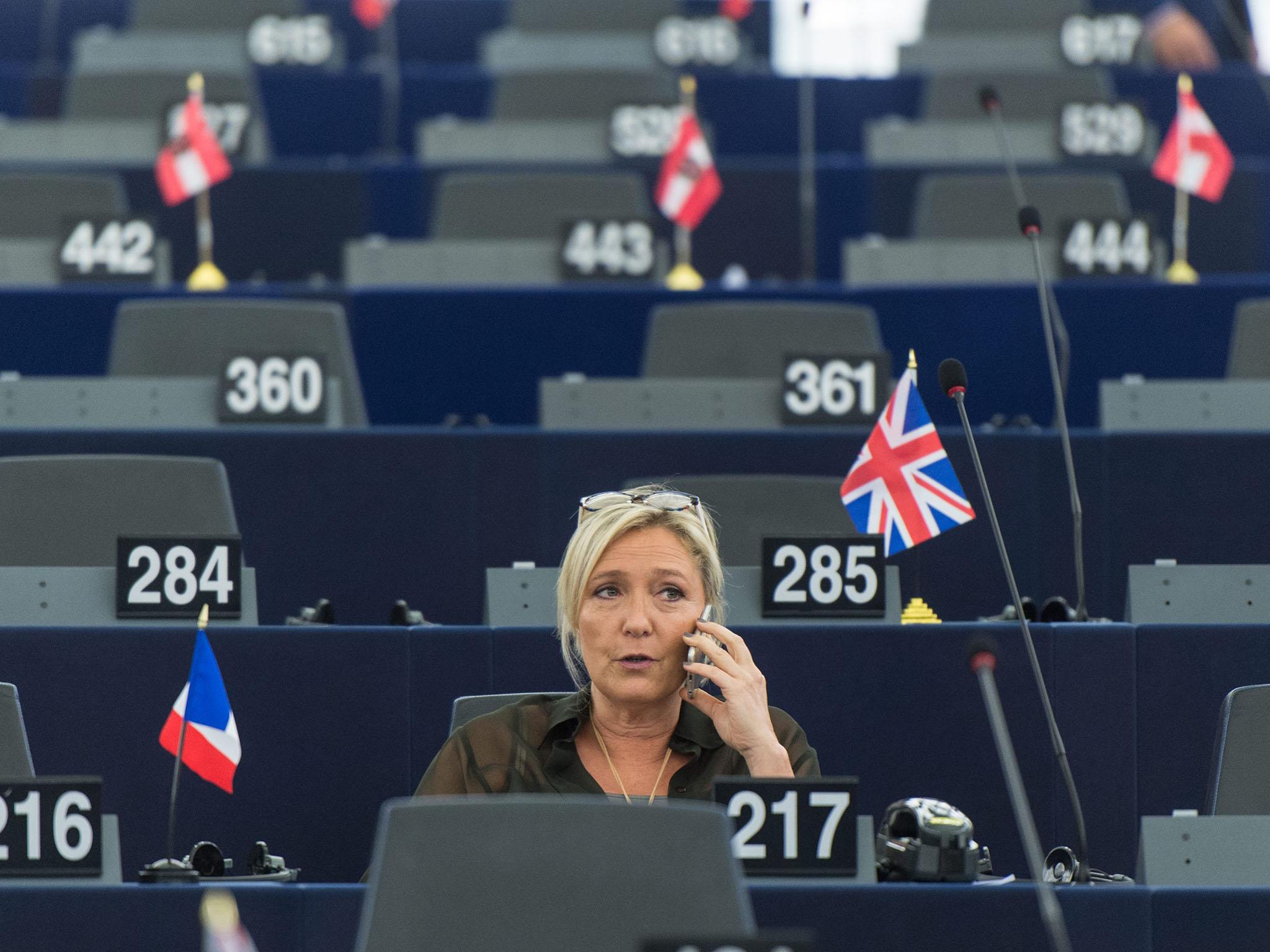 Marine Le Pen has dubbed herself the ‘candidate of the people’