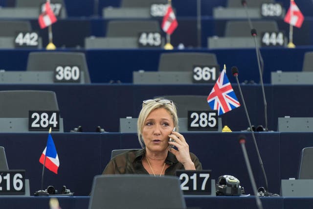Marine Le Pen has dubbed herself the ‘candidate of the people’