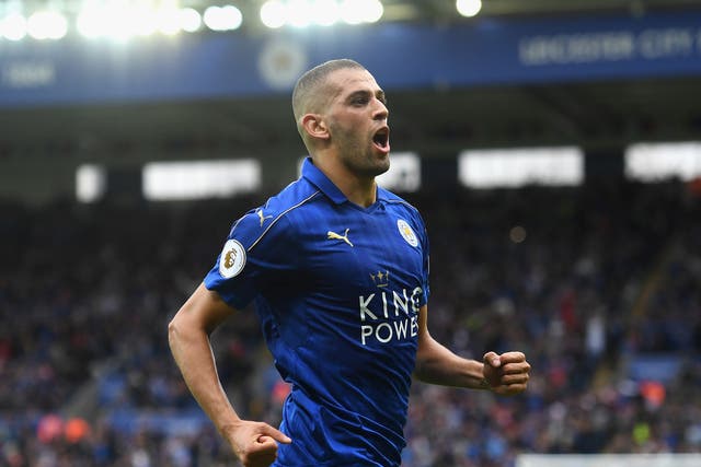 Islam Slimani got his Leicester career off to a flying start