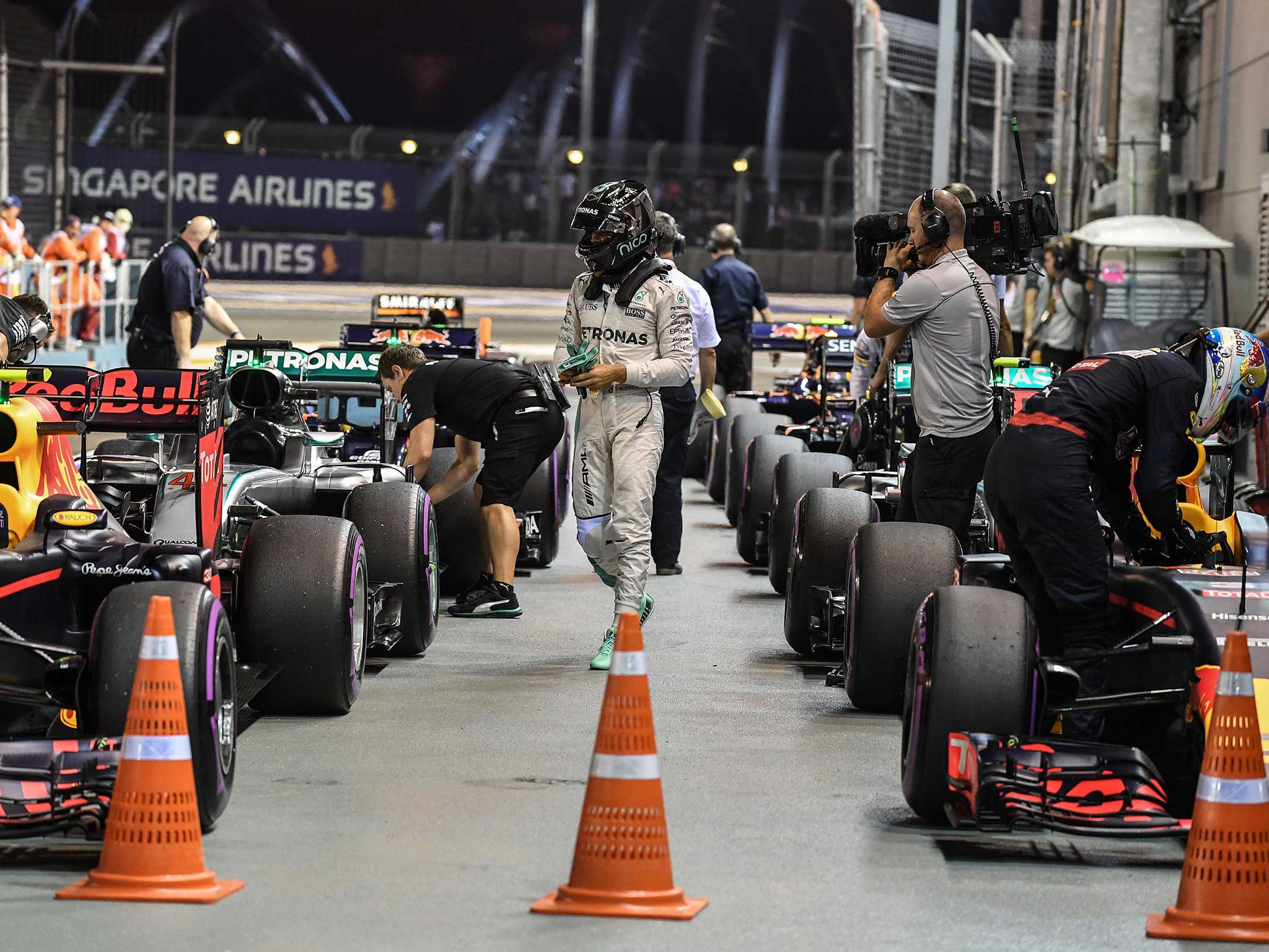 Hamilton holds a slender advantage