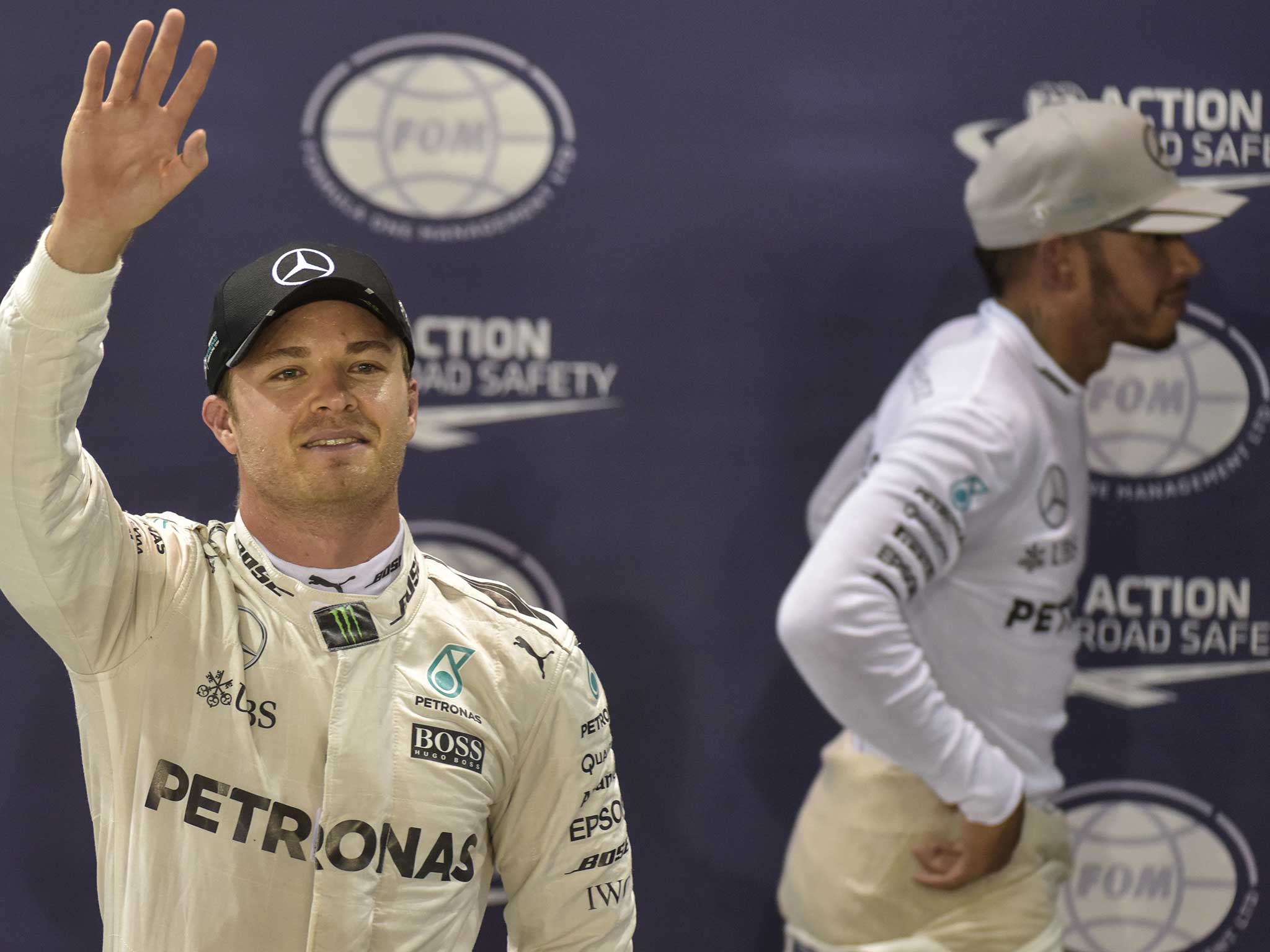 Nico Rosberg continues to be a nuisance for team-mate Lewis Hamilton