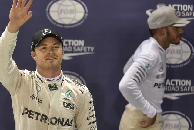 Nico Rosberg continues to be a nuisance for team-mate Lewis Hamilton