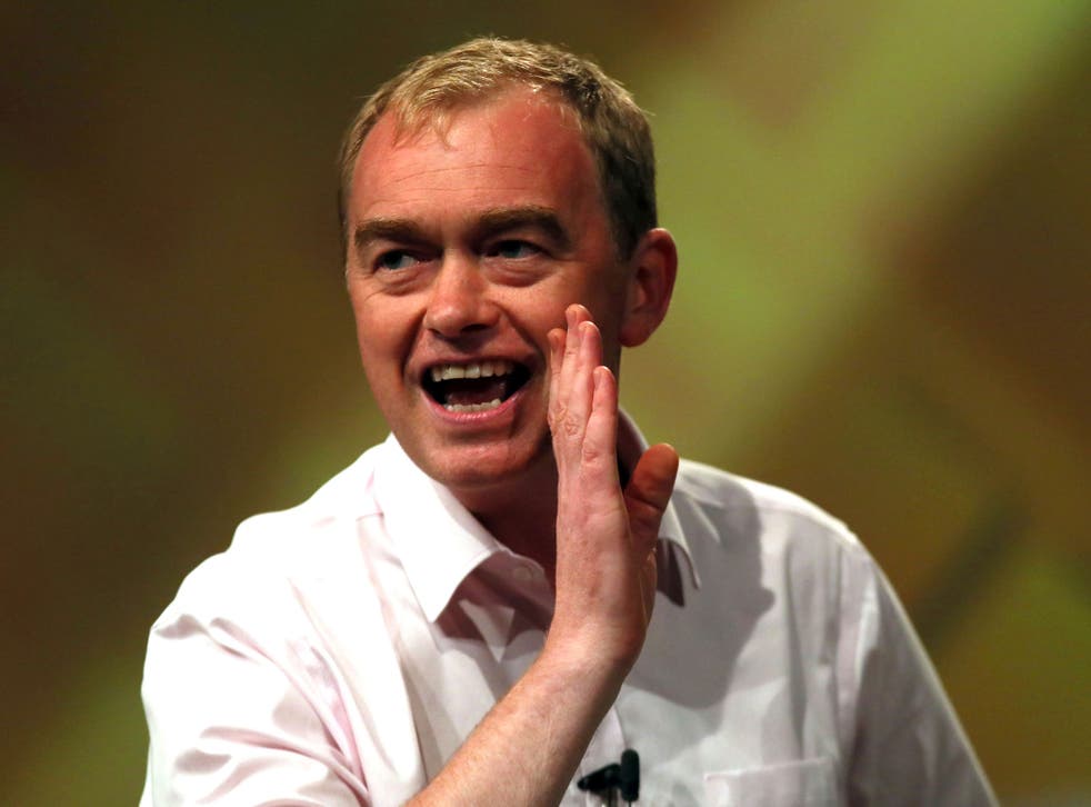 Mr Farron has attacked the new face of Ukip, Diane James, as a peddler of 'hateful' ideas