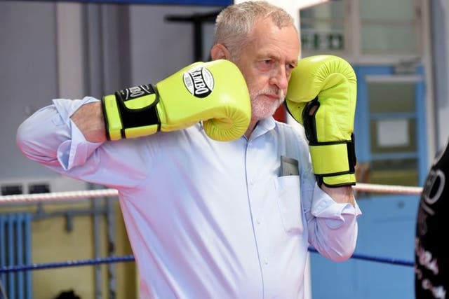 Jeremy Corbyn is in a fighting mood to win re-election