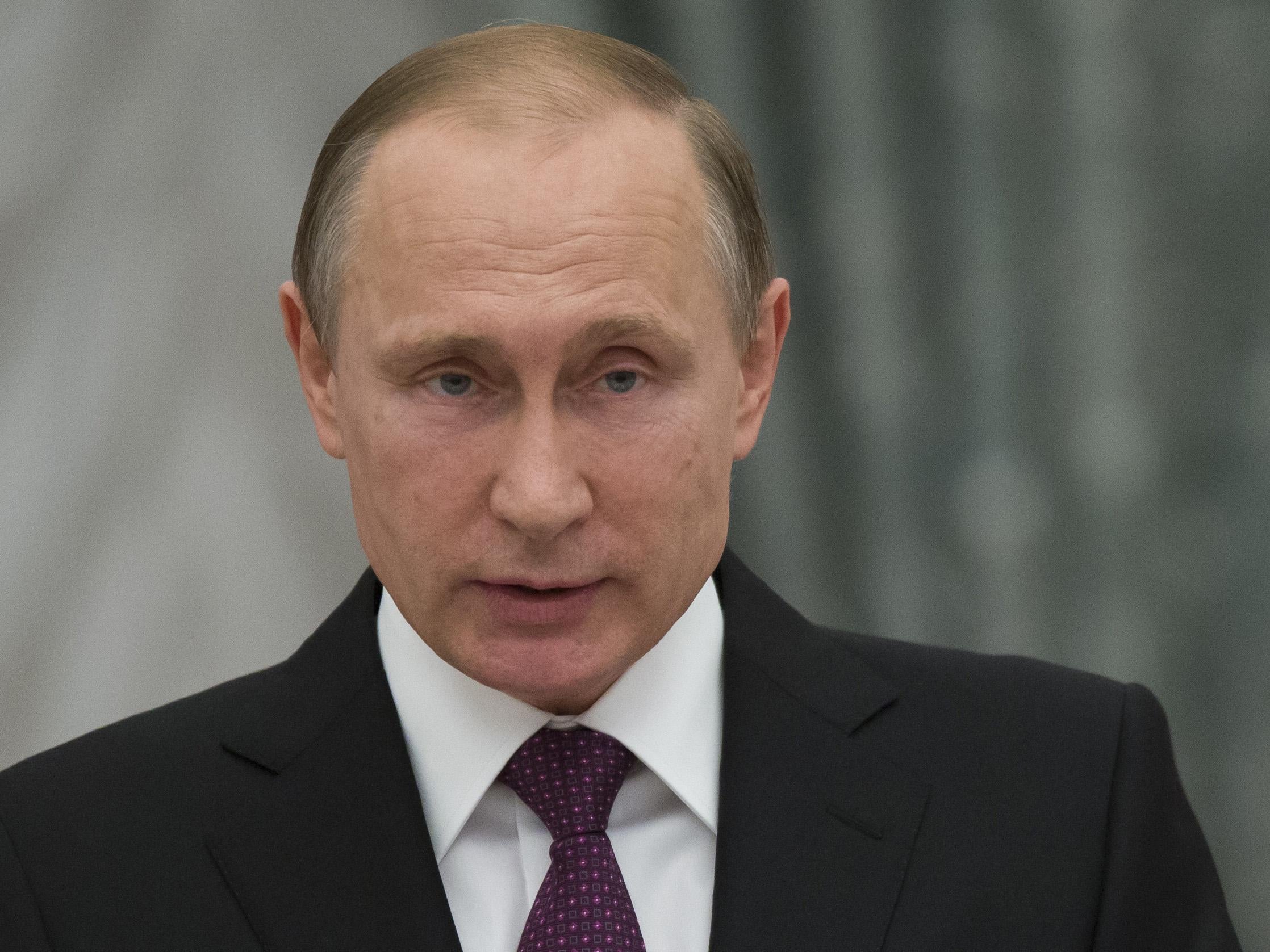 The men strongly object to Putin's gay 'propaganda' law.