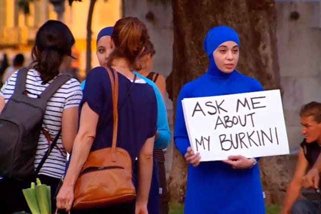 Zeynad Alshelh wanted to challenge preconceptions about women who wear the burkini