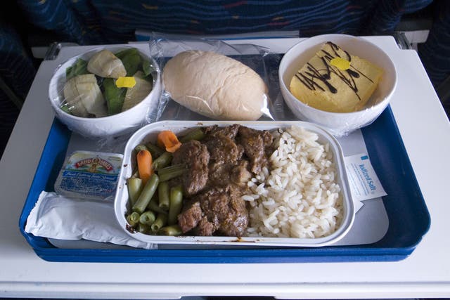 A thing of the past? BA becomes the first mid-market air carrier to charge for meals after striking deal with M&S. File photo