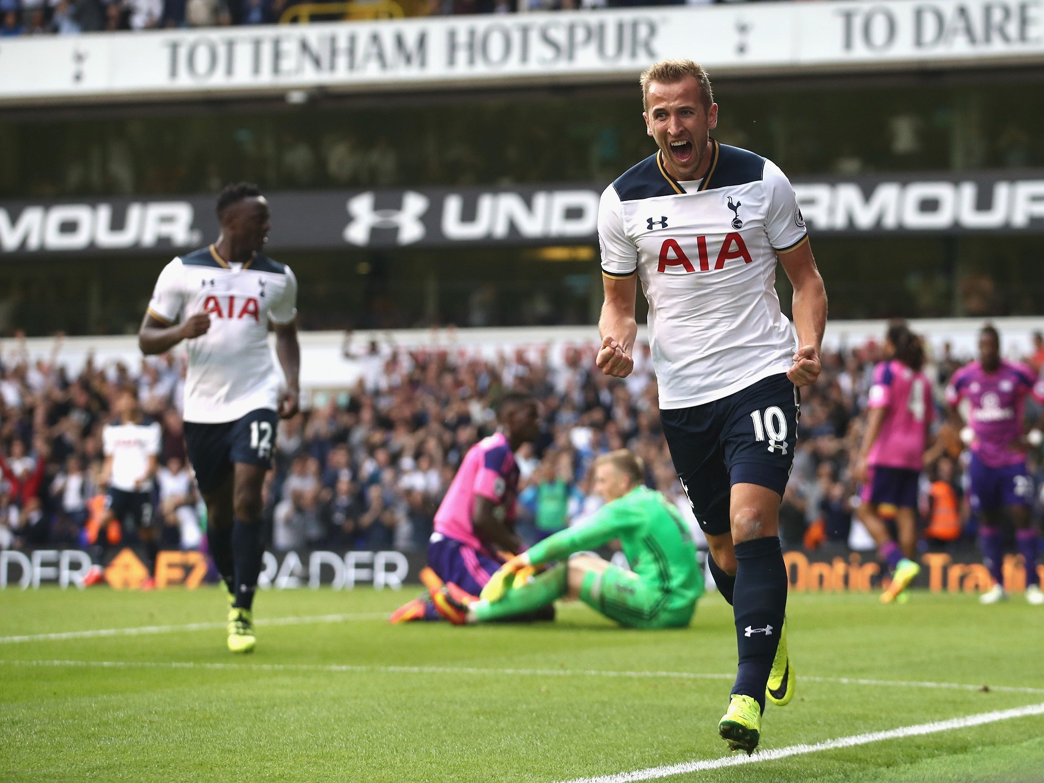 Harry Kane takes the acclaim for Tottenham's opener