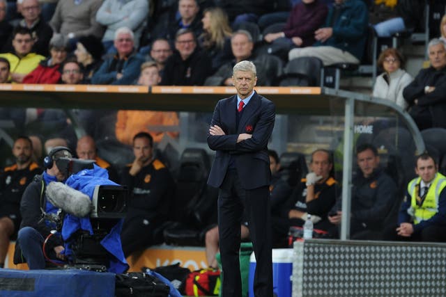 Arsene Wenger was pleased with what he saw at Hull