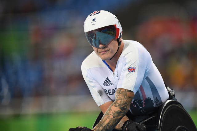 Six-time Paralympic champion Weir was racing at his final Games