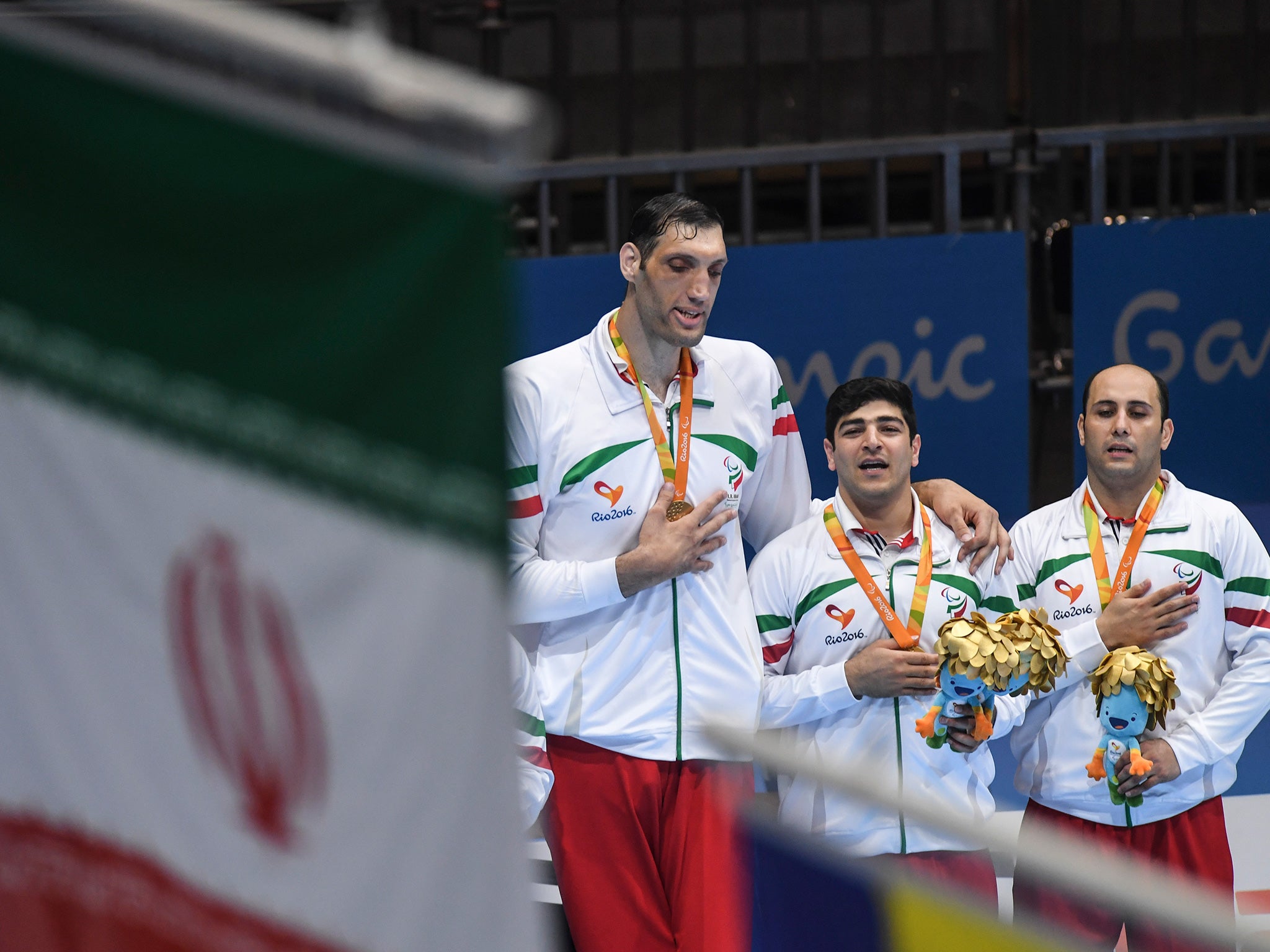 Iran's sitting volleyball team won gold in Tokyo