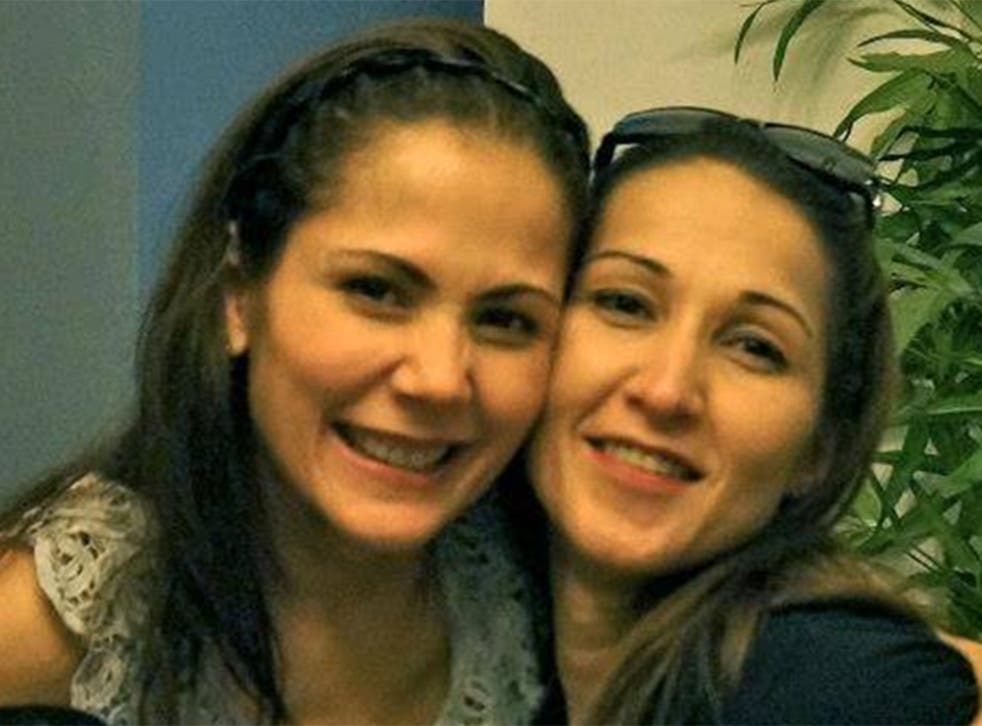 Aurora Moynihan (right) with her sister Maritoni Fernandez