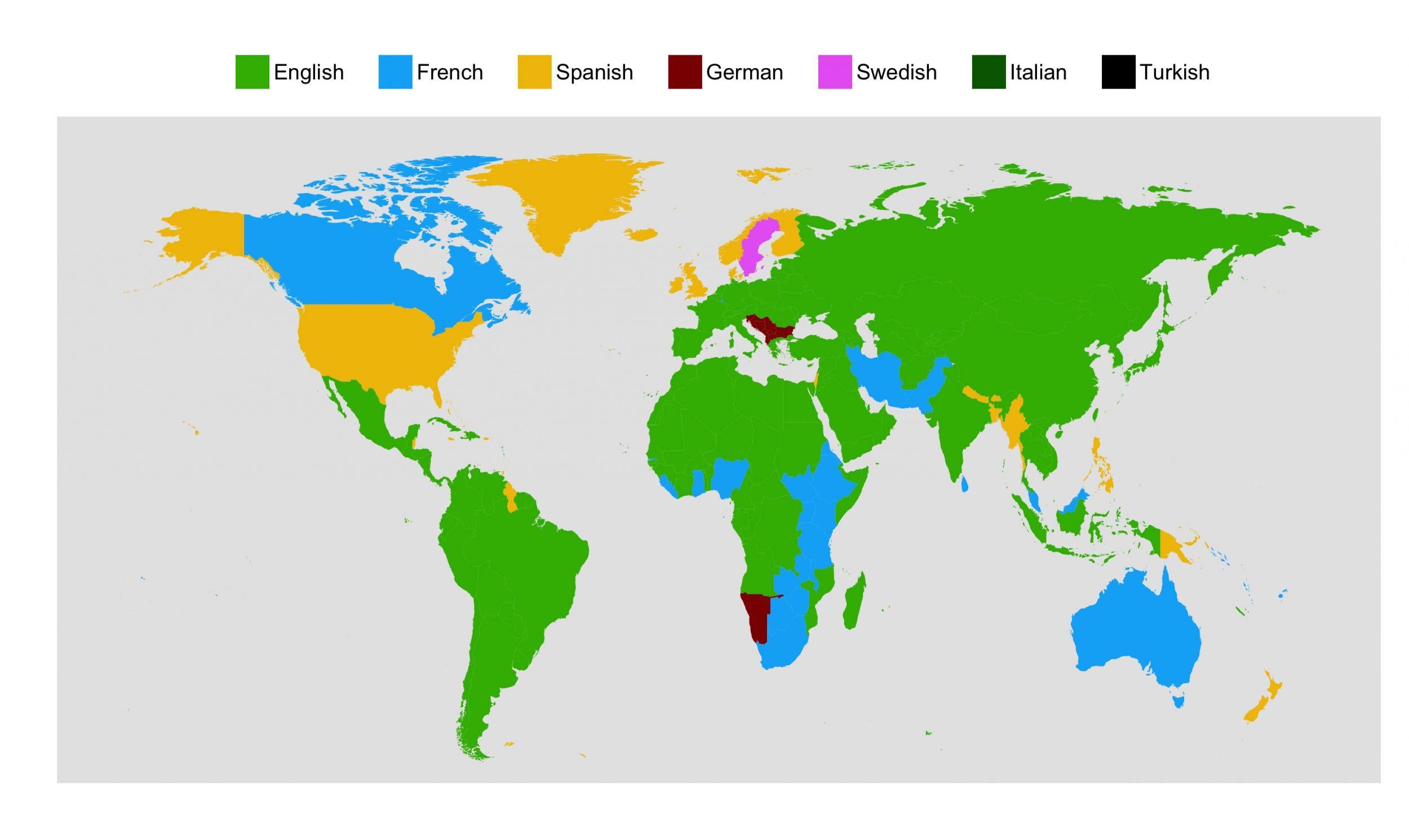 Check Out This Map Of All The Languages Currently Spoken In The World