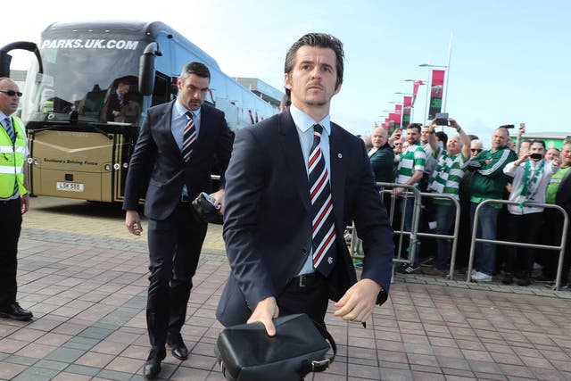 Joey Barton has been suspended by Rangers for three weeks