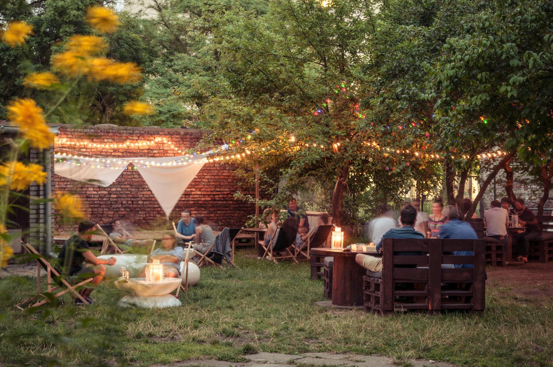 Pull up a chair in Bar Wieczorny's cute backyard, and if you're feeling brave order up a "Polish storm"
