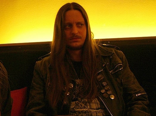 Gylvie ‘Fenriz’ Nagell of Norwegian metal band Darkthrone. He has become a town councillor 'involuntarily'