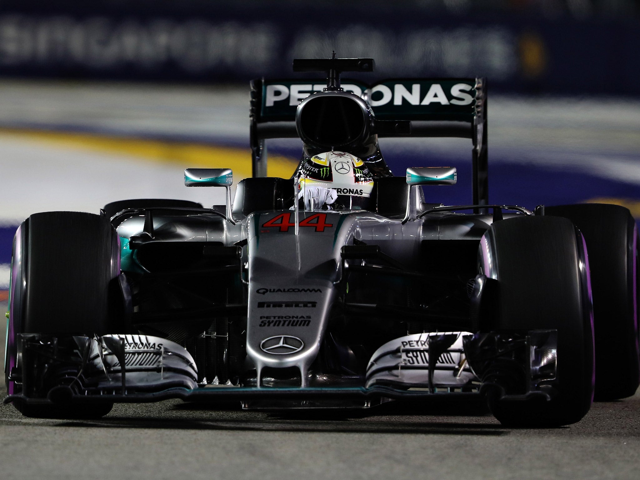 Hamilton struggled to match Rosberg's pace this week