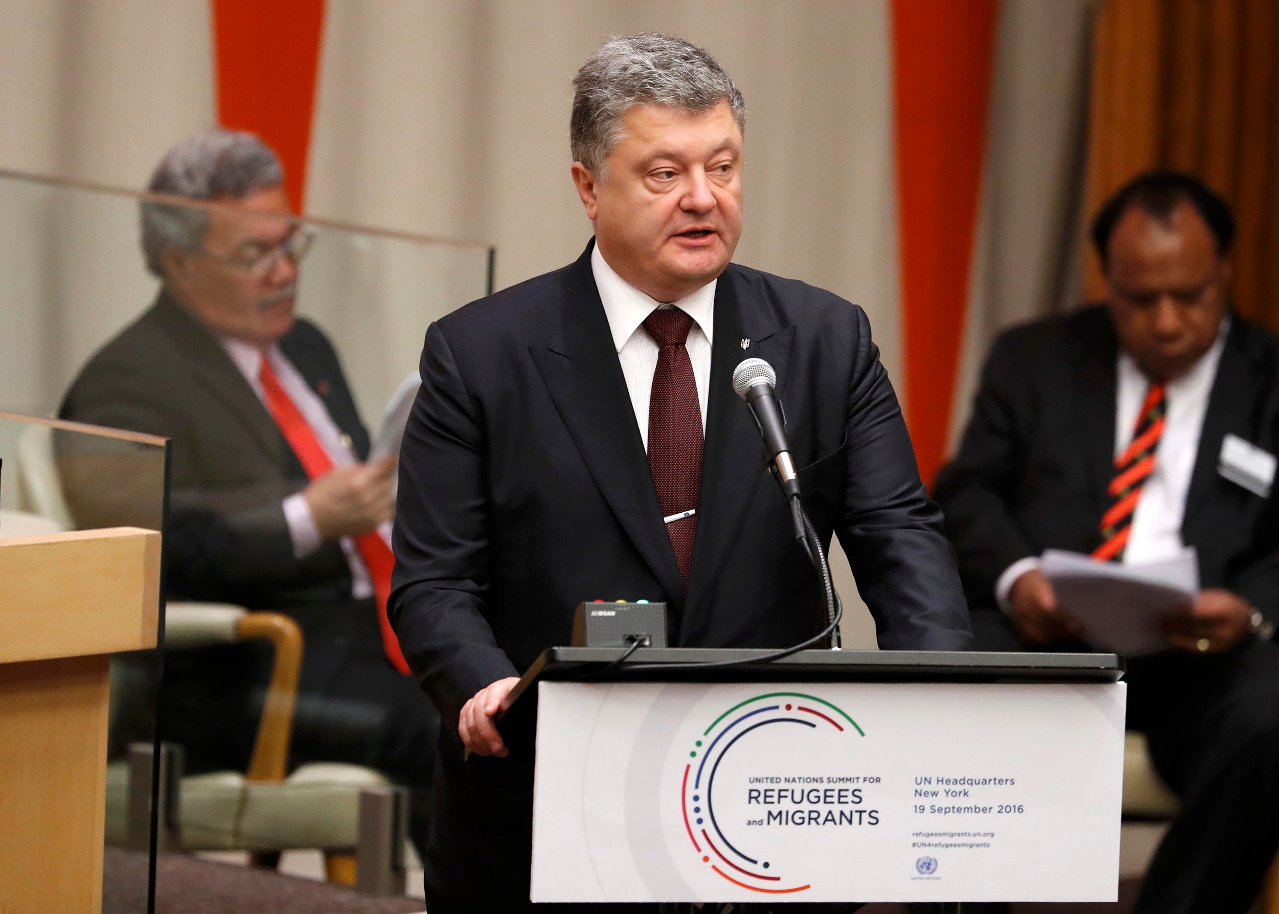 President Poroshenko at the UN General Assembly in New York