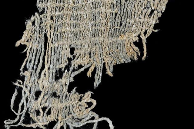 This indigo-blue fabric is the oldest ever found