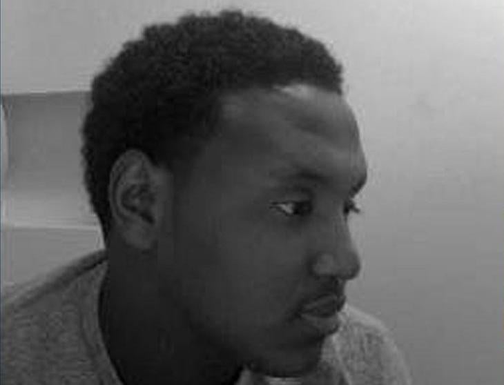 Dahir Adan, 20, was born in Kenya to Somali parents and brought up in the US