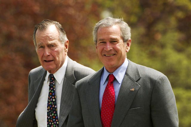 The Bush family have avoided commenting on the 2016 election since Jeb Bush dropped out of the Republican primaries