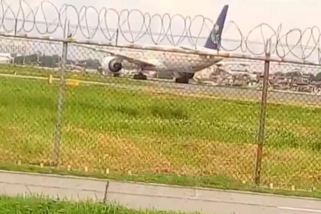 A Saudia flight from Jeddah to Manila was isolated after a threat was reported on board