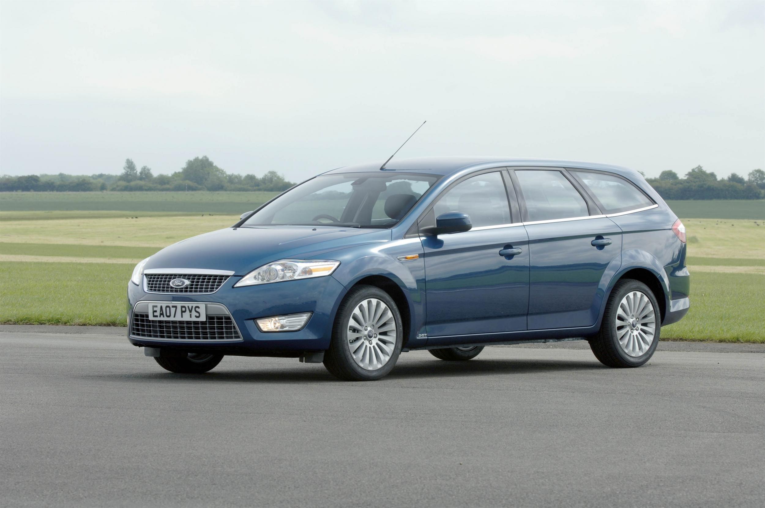 The Ford Mondeo estate has a large boot, perfect for dogs