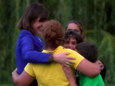 BBC journalist in emotional reunion with family she met in Syria while reporting on picnic for refugees in Toronto