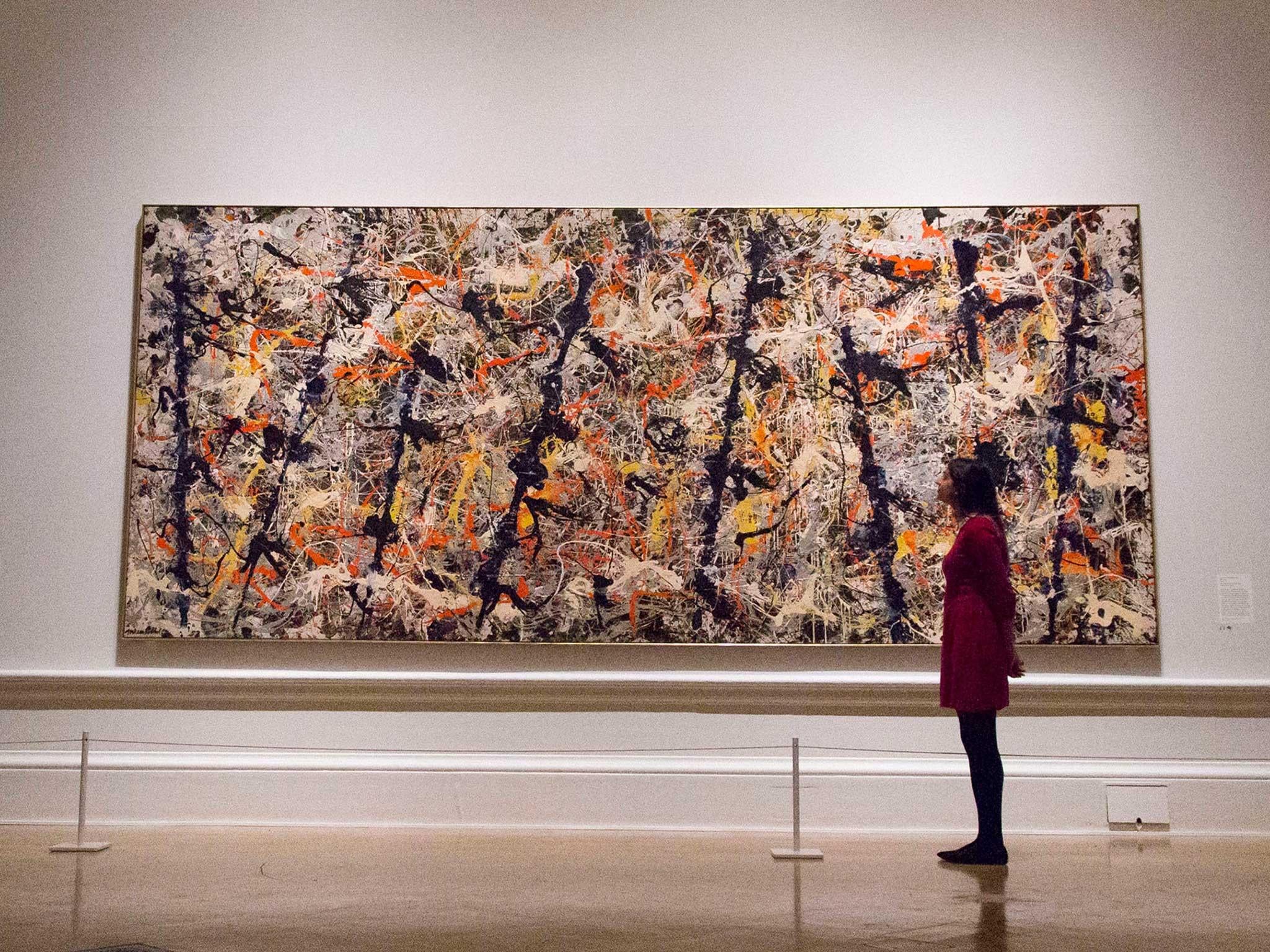 The Royal Academy is touting tours of Jackson Pollock's work for those with mobility impairments