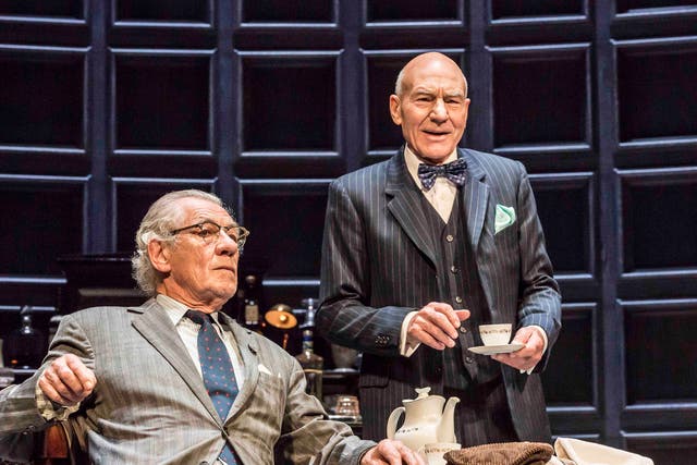 Ian McKellen and Patrick Stewart are once again the perfect pair, bringing their natural synergy to the stage