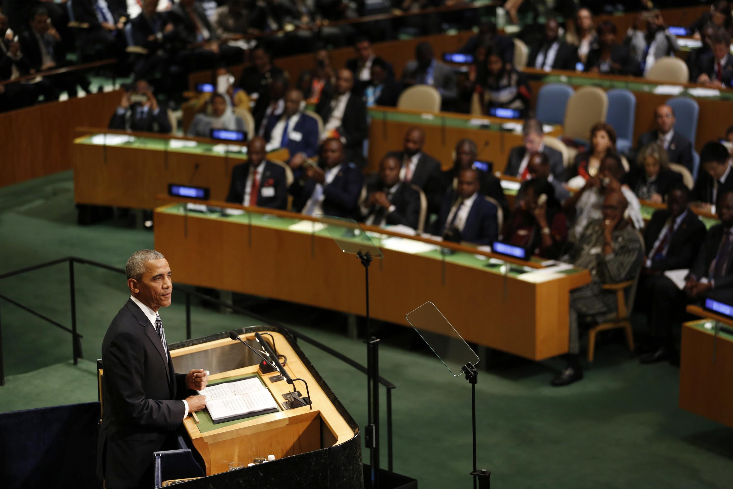 Barack Obama makes his final UN address