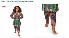 Disney under fire for 'full body brownface' Moana Halloween costume 