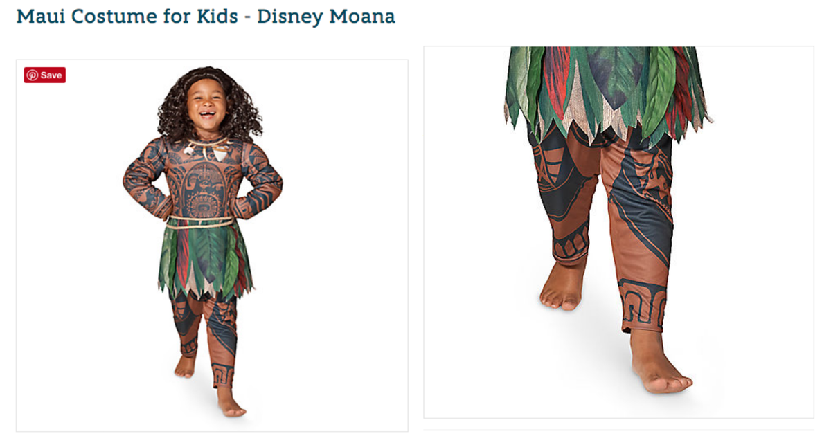 Disney Pulled That Offensive 'Moana' Costume. Here's Why It Matters.