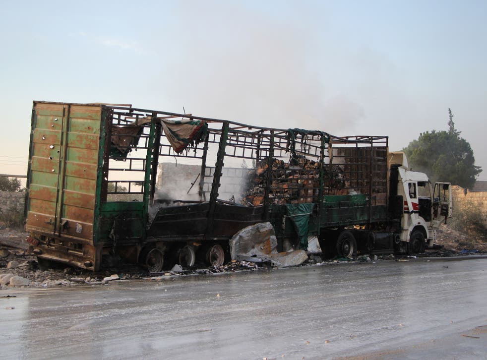 The attack on the aid convoy has been widely condemned