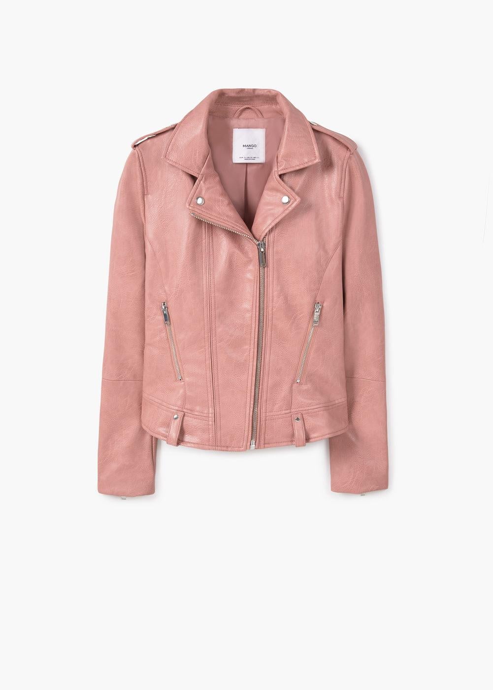 Mango Zipped Biker Jacket £49.99 mango.com