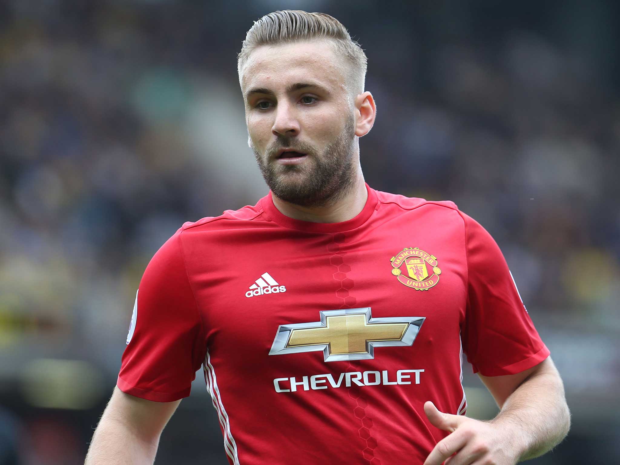 Luke Shaw came under fire from his manager at the weekend