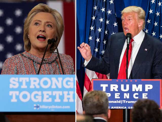 Donald Trump and Hillary Clinton will meet in the first presidential debate on Monday