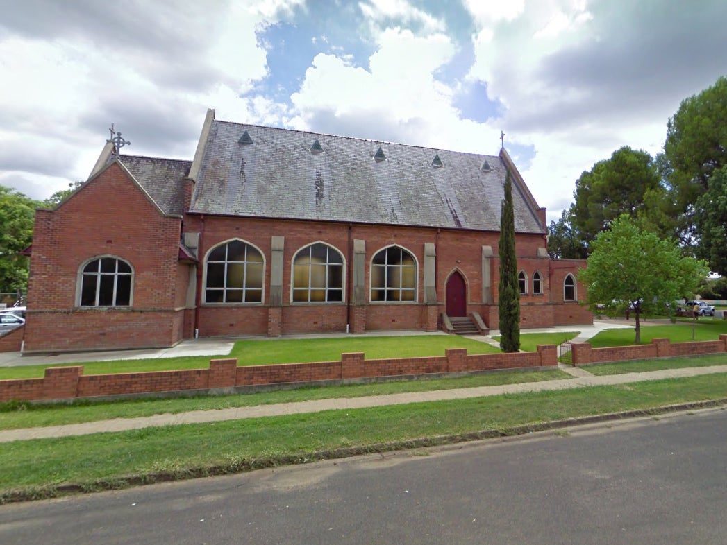 St Francis Xavier Catholic Church, Moree, where Mr Farrell was a priest