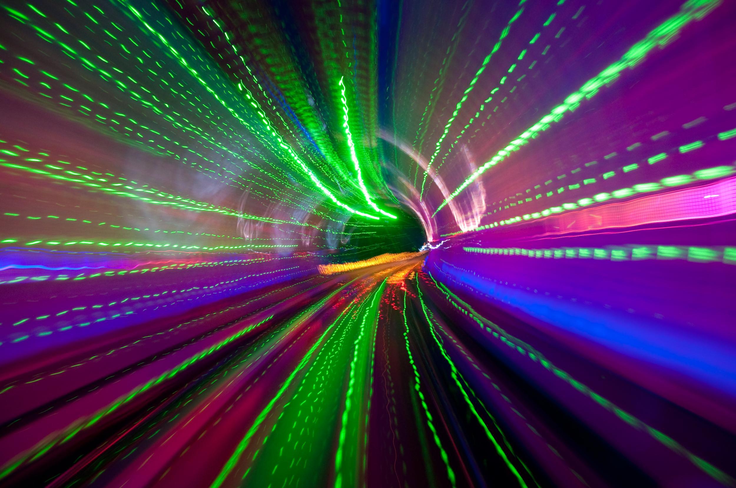 The Bund Sightseeing Tunnel in Shanghai is a journey through time, space and futility