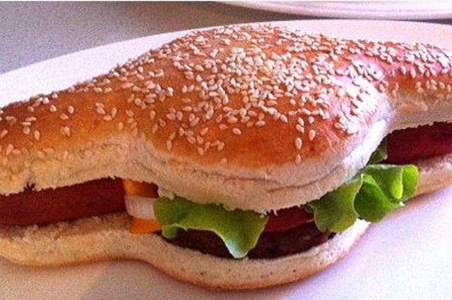 Hamdog - is it a burger is it a hotdog? Nobody is quite sure.