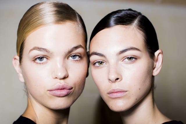 Tom Ford’s Traceless Foundation Stick was used on models for the designer’s autumn-winter 2016 runway