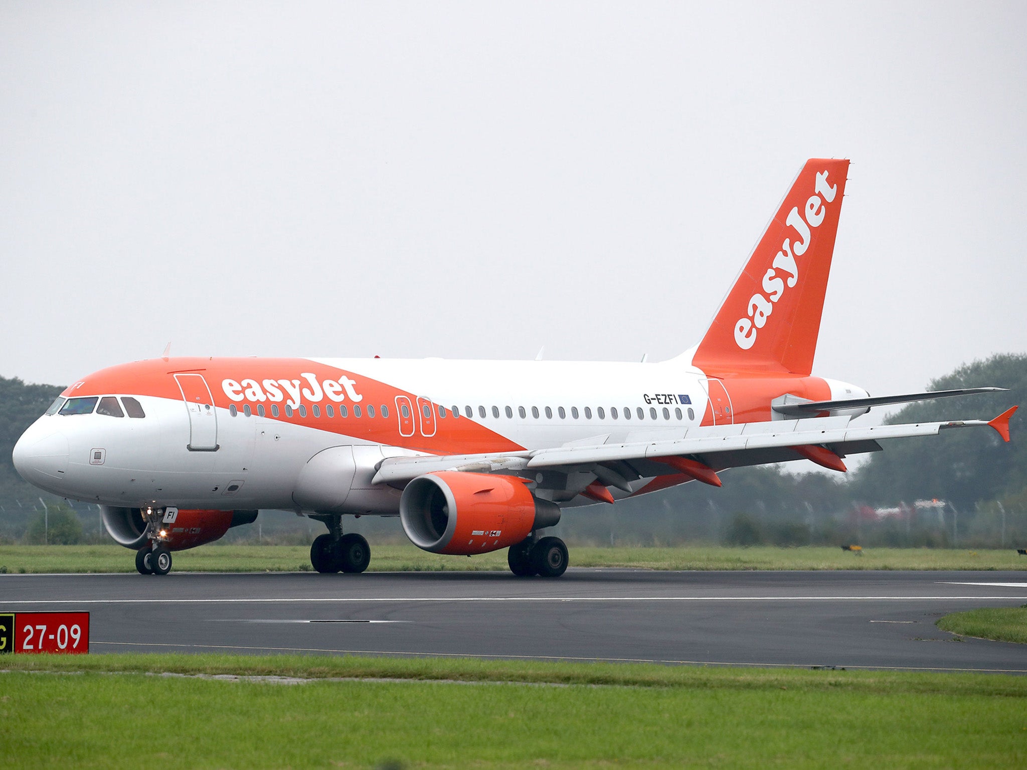 Easyjet bookings are 10 per cent down since the EU referendum