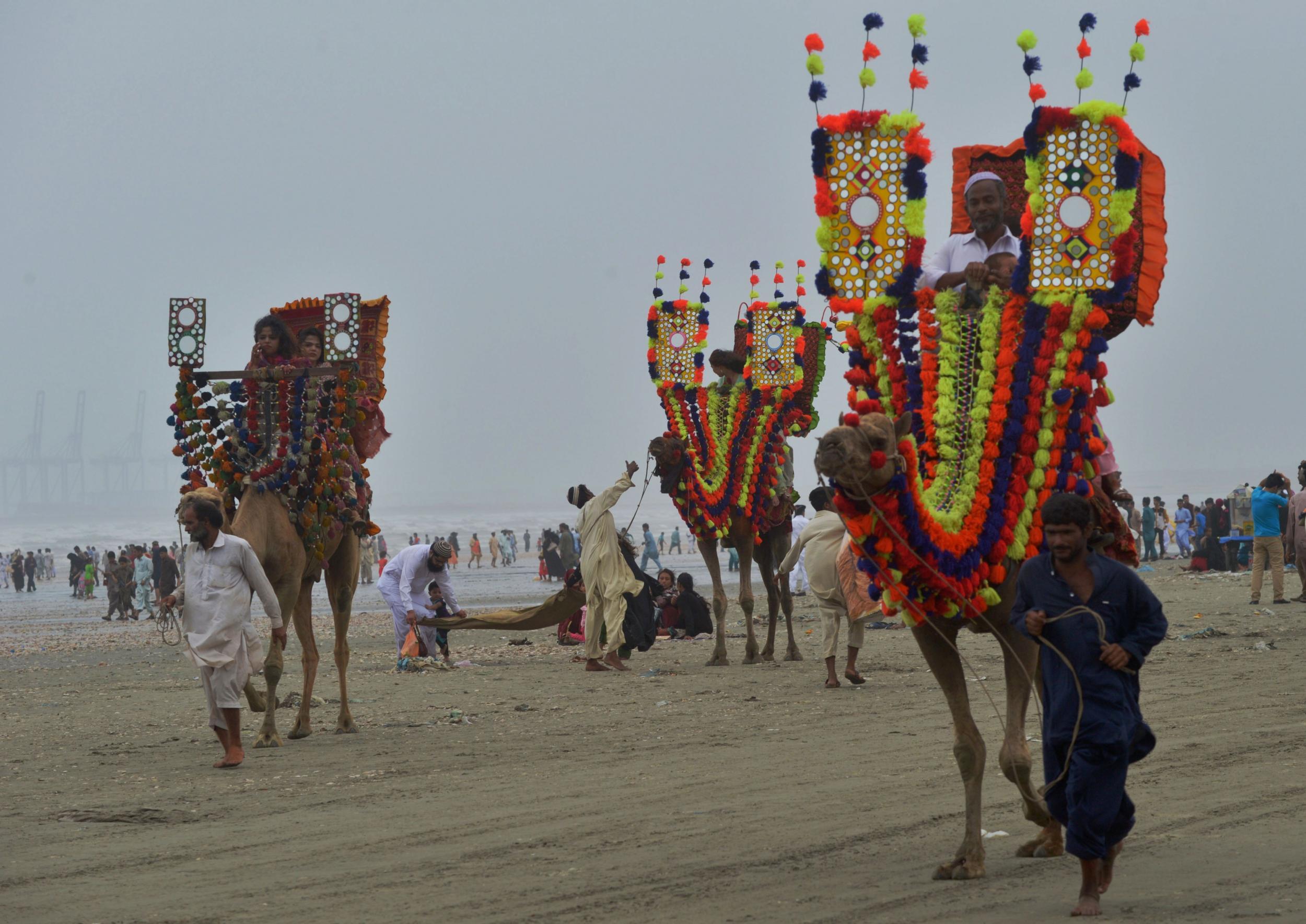 Eid celebrations in Karachi, Pakistan