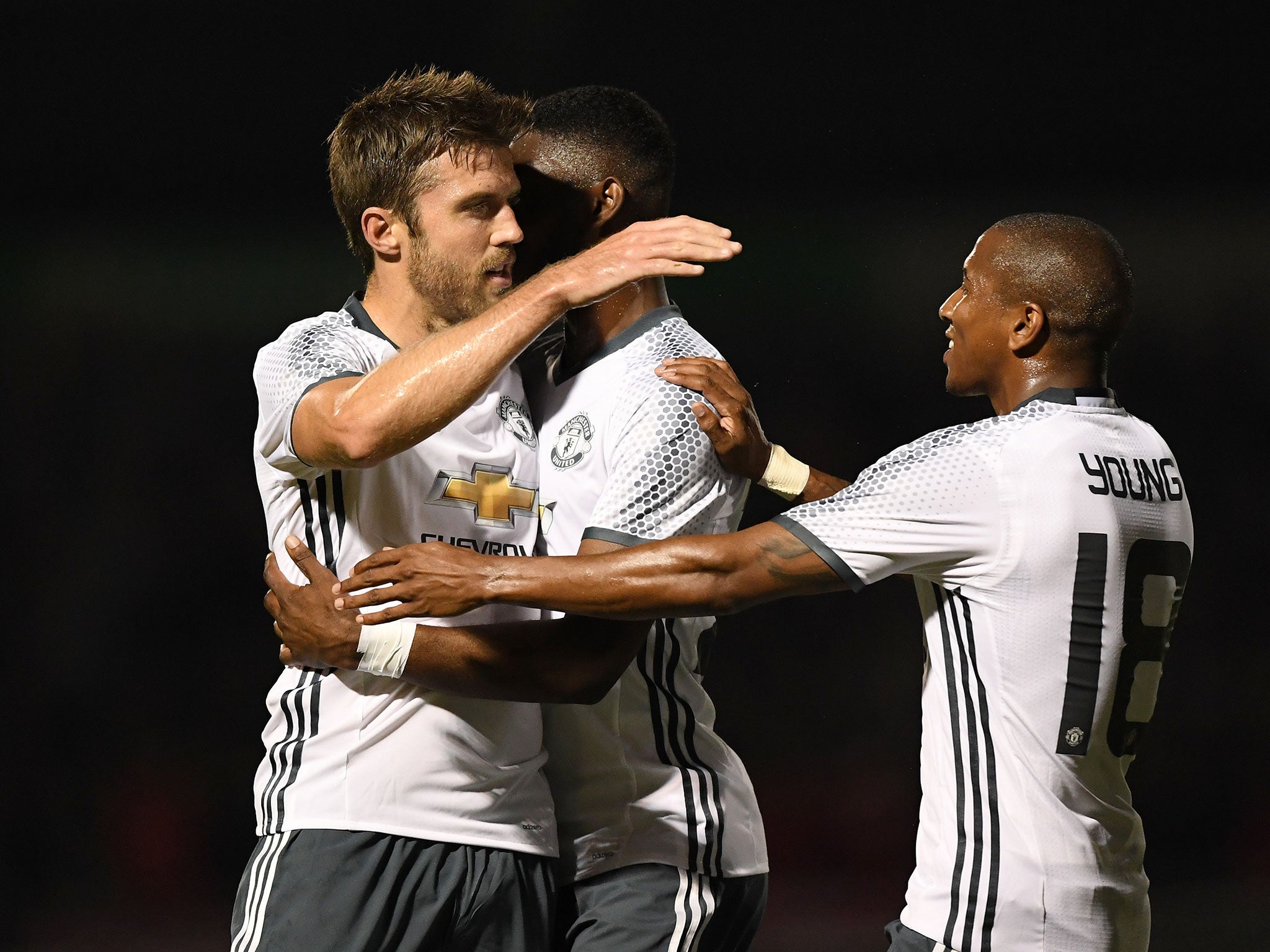 Michael Carrick impressed for the visitors