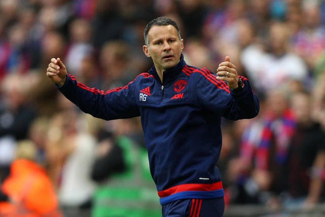  Giggs during his time as an assistant coach at Manchester United (
