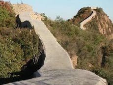 China’s Great Wall restoration condemned as ‘crude’ by critics