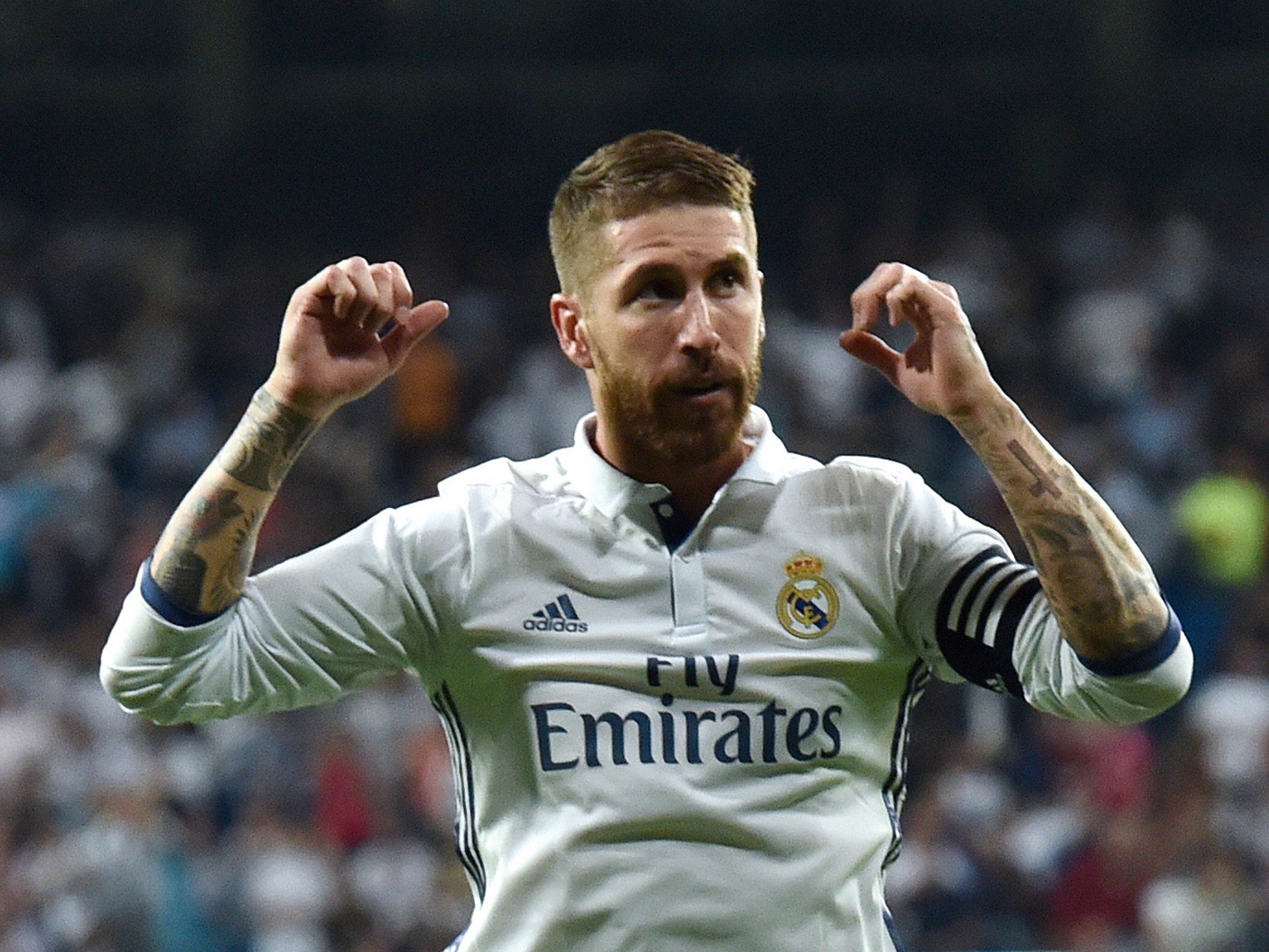 Sergio Ramos conceded a penalty but then scored the equaliser for Madrid